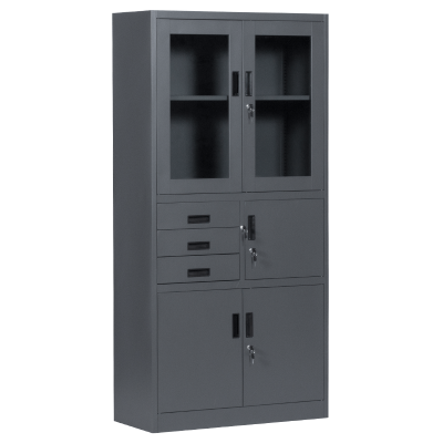 Метален шкаф Carmen CR-1240 E SAND - графит