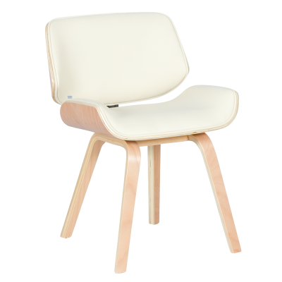 Трапезен стол Carmen 9976 - бук-крем