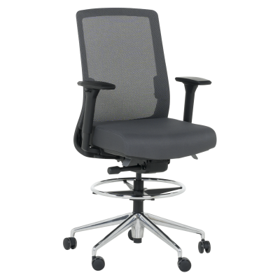 Eргономичен стол PAROW - сив