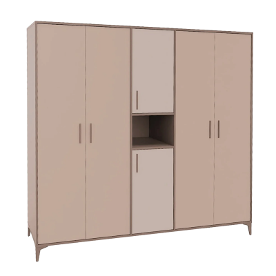 Петкрилен детски гардероб RIGA