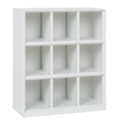 Метална етажерка Carmen CR-1297 K - бяла