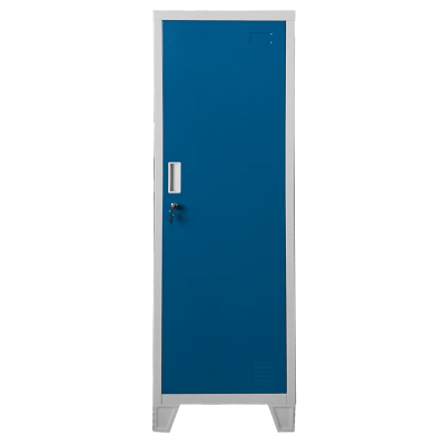 Метален шкаф Carmen CR-1604-1 JZ - Сив / син