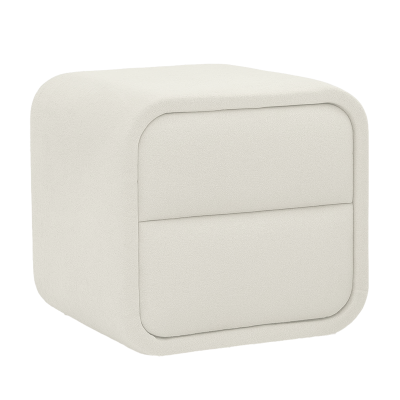 Нощно шкафче за спалня ATHENA - слонова кост SY