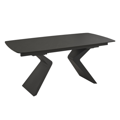 Разтегателна трапезна маса MARIPA - черна