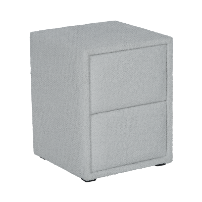 Нощно шкафче за спалня DIANA - светлосив 326