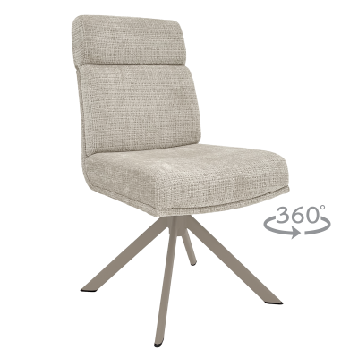 Трапезен стол TURI - крем 02