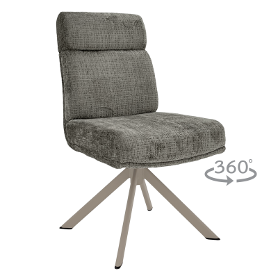 Трапезен стол TURI - графит 93