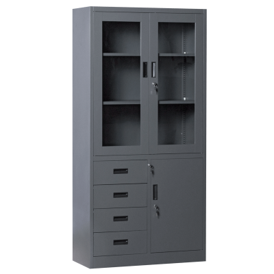 Метален шкаф Carmen CR-1278 E J SAND - графит