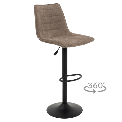 Бар стол MAVIS - кафяв