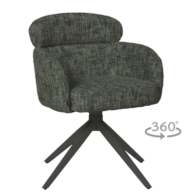 Трапезен стол TORNO - зелен GR