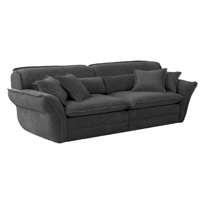 Диван тройка MELLOW - тъмносив