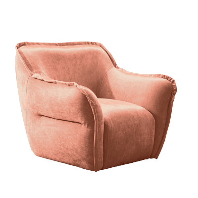 Кресло MELLOW - праскова