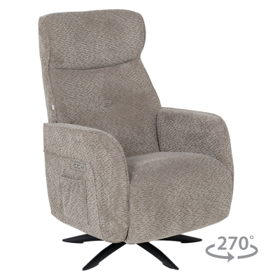 Електрическо масажиращо кресло LORDELO - кафяво