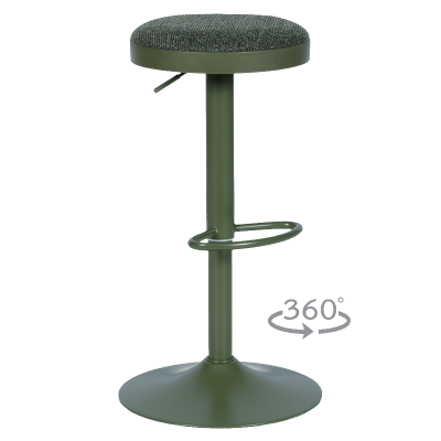 Бар стол BARACO - тъмнозелен