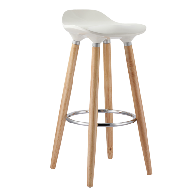 Бар стол LARSA - бял