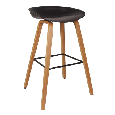 Бар стол PALMIRA - черен