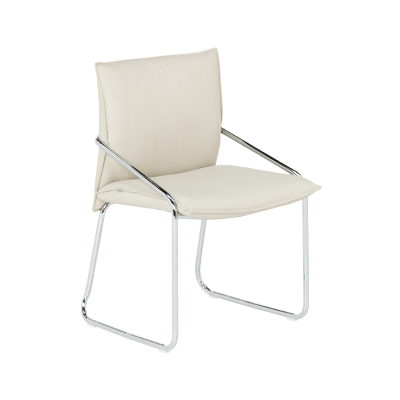 Посетителски стол Carmen 1144 - слонова кост