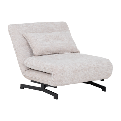 Разтегателен фотьойл OLIVIA - крем