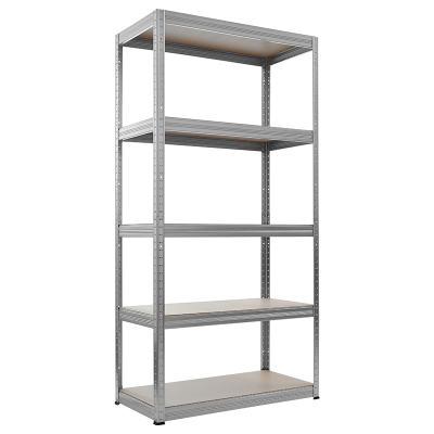 Метален стелаж STAR 213x90x45 см, до 175 кг на рафт - цинк