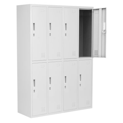 Метален шкаф Carmen CR-1276 K - сив