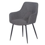 Трапезен стол BARNET - тъмносив CM