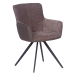 Трапезен стол PENDLE - средно кафяв XV