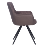 Трапезен стол PENDLE - средно кафяв XV