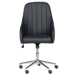 Офис кресло Carmen 2016 еко кожа - черен