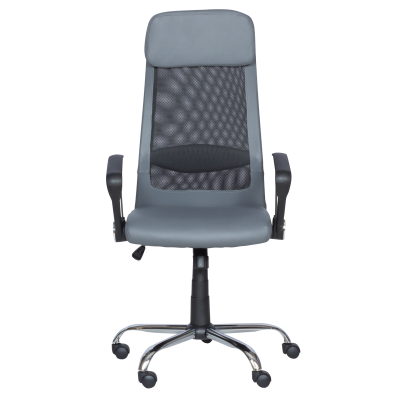 Президентски офис стол Carmen 6184 M - сив