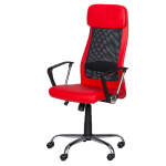 Президентски офис стол Carmen 6184 M - червен