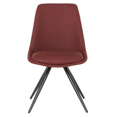 Трапезен стол CAMDEN - червен SF 2