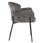 Трапезен стол CROTONE - графит