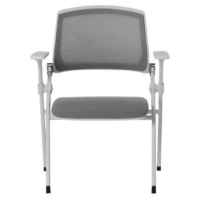 Посетителски стол Carmen 1706-1 - сив