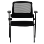 Посетителски стол Carmen 1707 - черен