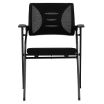 Посетителски стол Carmen 1709 - черен