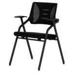 Посетителски стол Carmen 1709 - черен