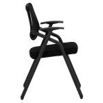 Посетителски стол Carmen 1709 - черен