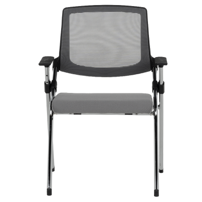 Посетителски стол Carmen 1704 - сив