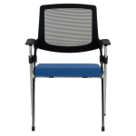 Посетителски стол Carmen 1704 - син