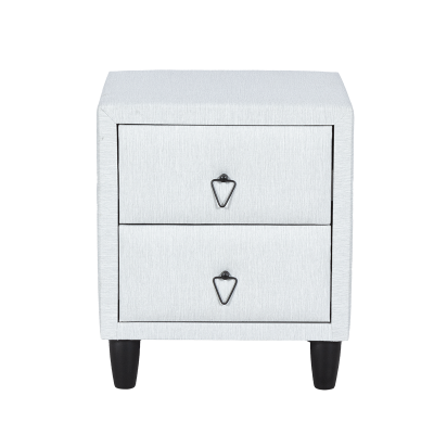 Нощно шкафче за спалня GRASSE - сив 102