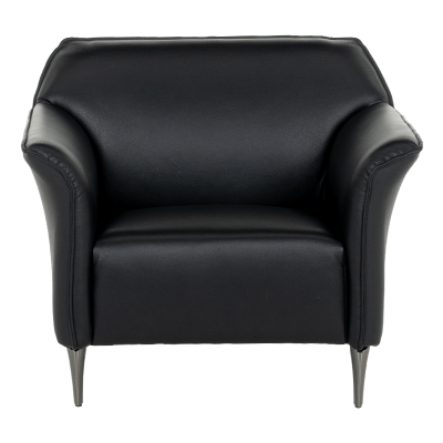 Кожен фотьойл NEXO LUX - черен