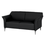 Кожен диван - тройка NEXO LUX - черен