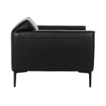 Кожен фотьойл RONDE LUX -1 - черен