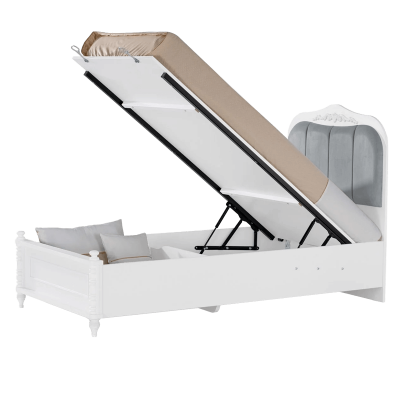 Детско легло с ракла NIL 120 x 200 - бяло