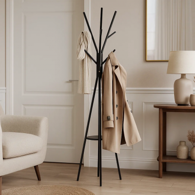 Закачалка за дрехи MALA - черна