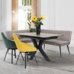 Разтегателна трапезна маса ZORY - сива