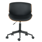 Президентски офис стол Carmen 6409 - орех-черен