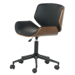 Президентски офис стол Carmen 6409 - орех-черен