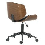 Президентски офис стол Carmen 6409 - орех-черен