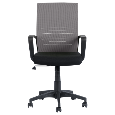 Работен офис стол Carmen 7041 - черен - сив